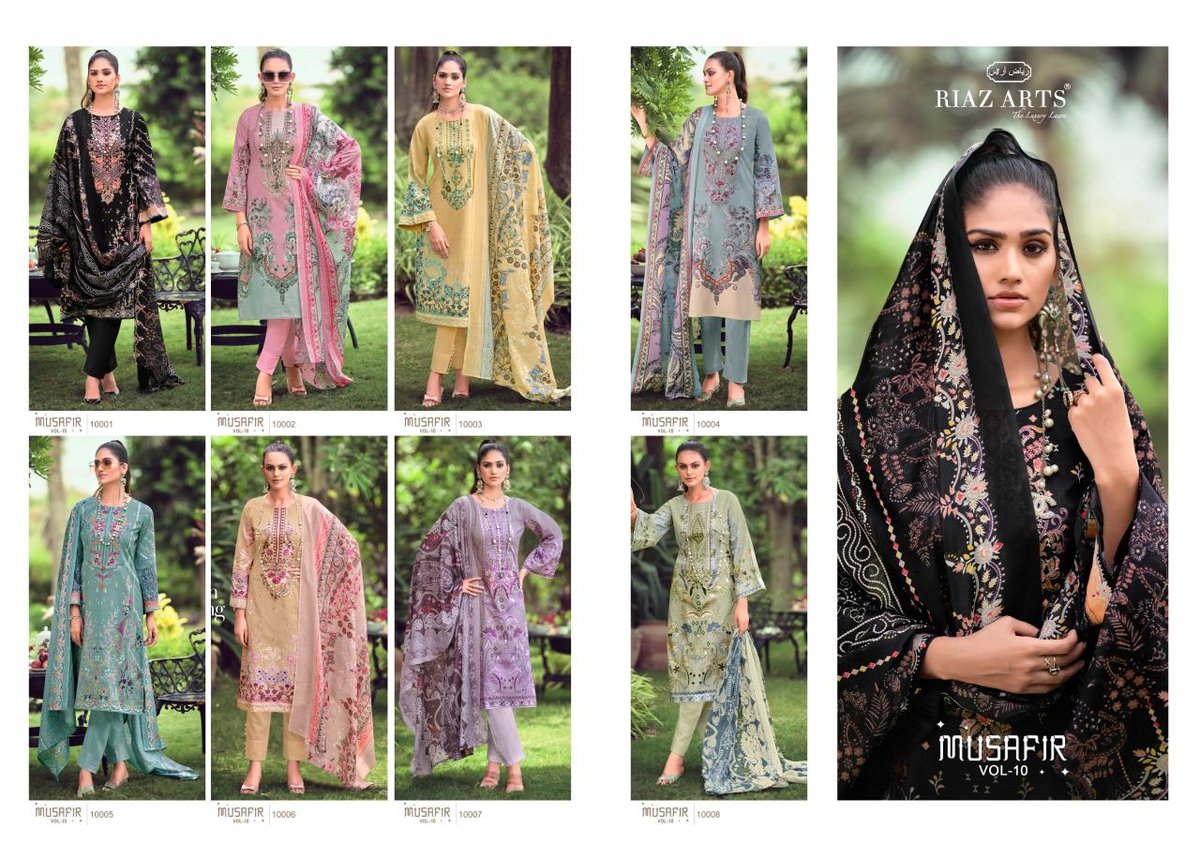 RIAZ ARTS MUSAFIR VOL-10 10001 TO 10008 9