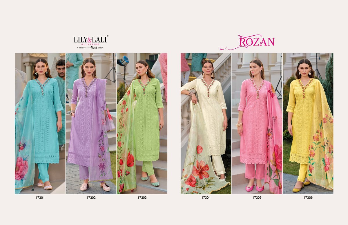LILY & LALI ROZAN 17301 TO 17306 7