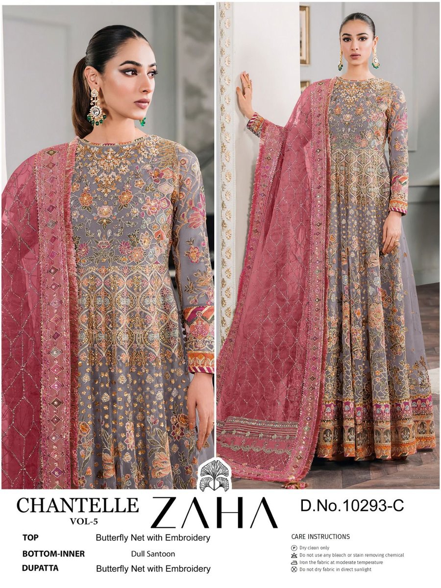 ZAHA CHANTELLE VOL-5 10293-C TO 10293-D 1