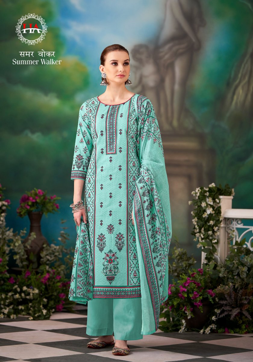 HARSHIT FASHION SUMMER WALKER H-1467-001 TO H-1467-008 7