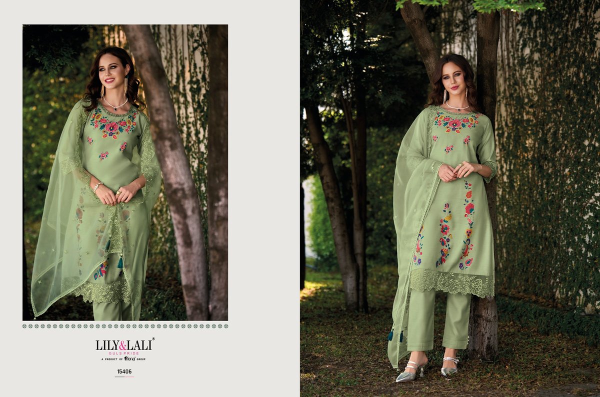 LILY & LALI MANYATA 15401 TO 15406 SERIES 6