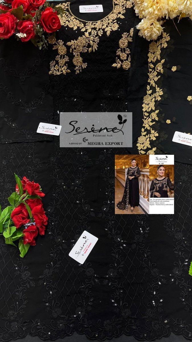 Serine Pakistani Suit S-63 Design 2