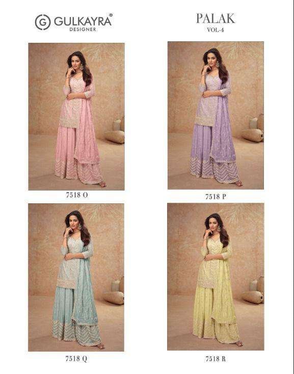 GULKAYRA DESIGNER PALAK VOL-04 7518O TO 7518R 5