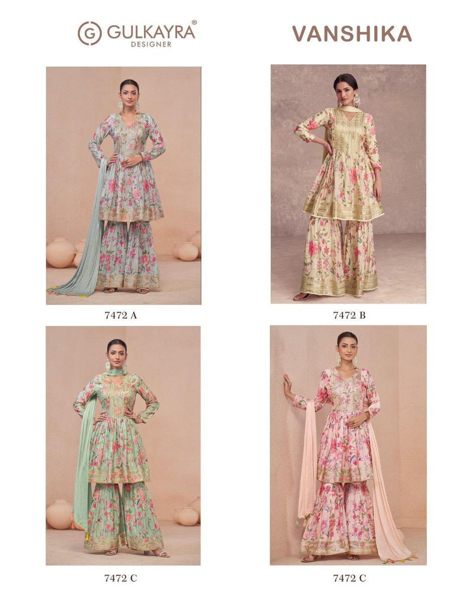 GULKAYRA DESIGNER VANSHIKA 7472A TO7472D 5