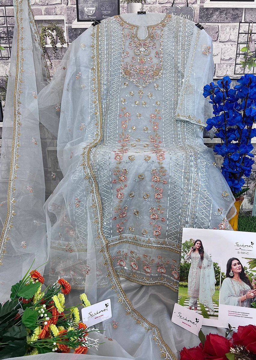 Serine Pakistani Suit S-191 Colors 6