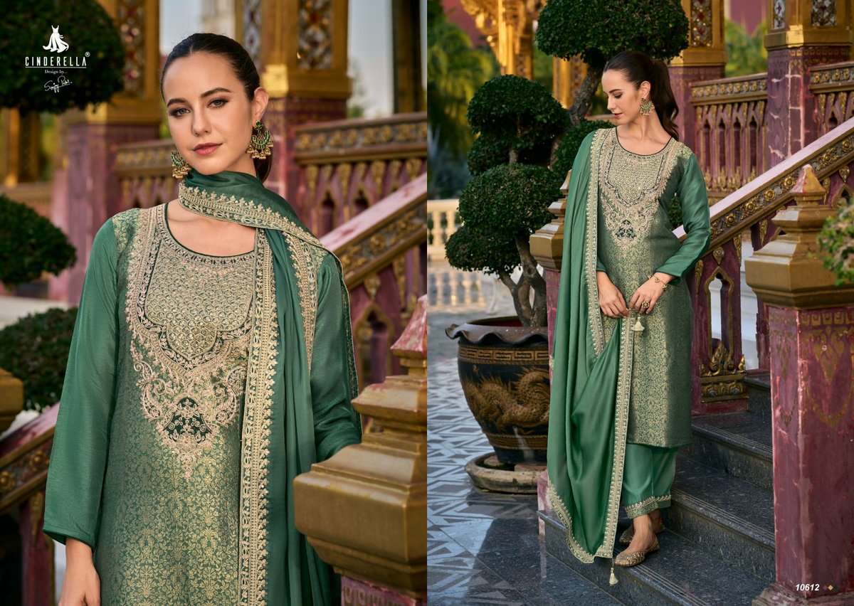 CINDERELLA KIMKHAB 10607 TO 10612 6
