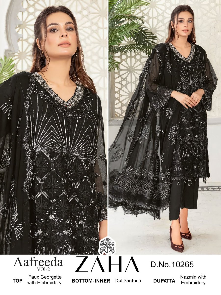 ZAHA AAFREEDA VOL-02 10264 TO 10266 2