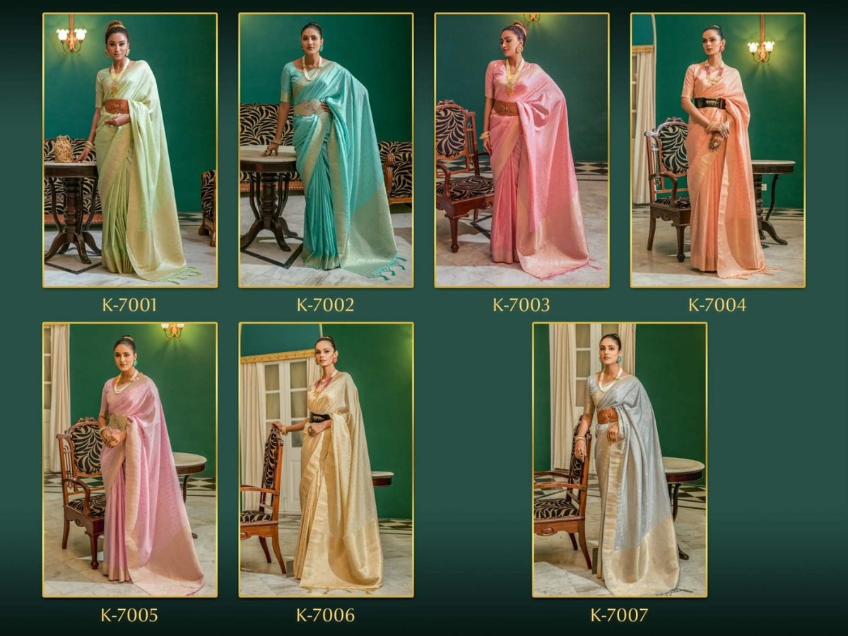 Rajyog Fabrics Kira 7001-7007 Series 8
