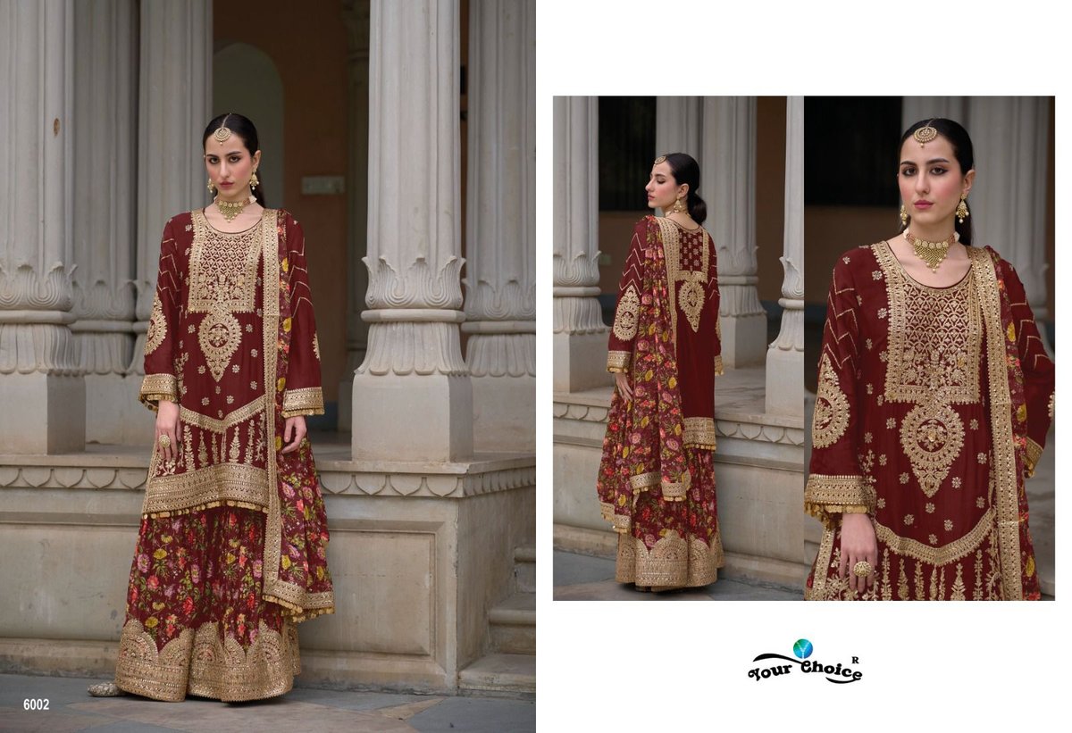YOUR CHOICE SADAF GOLD 6001 TO 6005 2