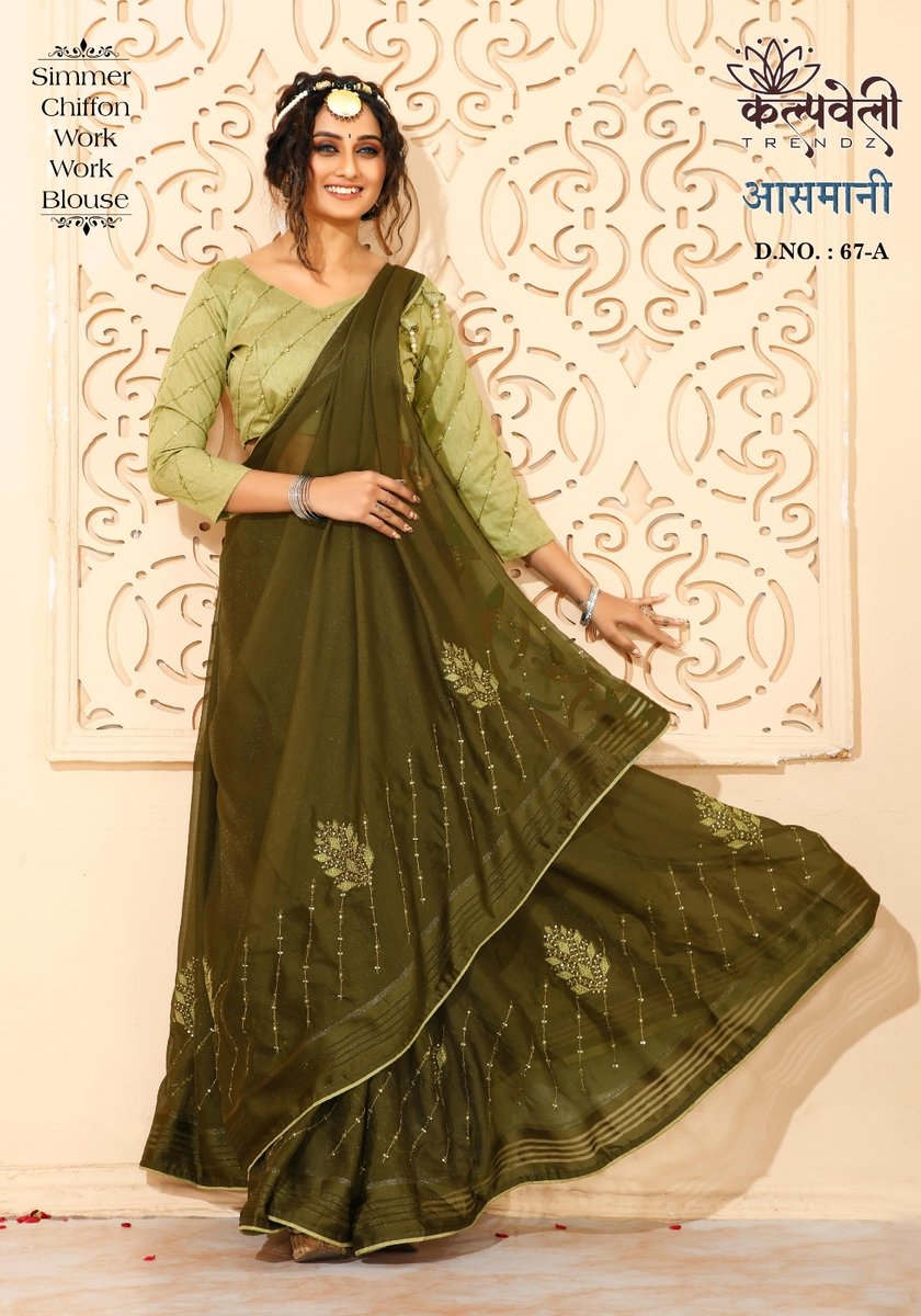 KALPVELLY TRENDZ AASMANI 67-A TO 67-F 1