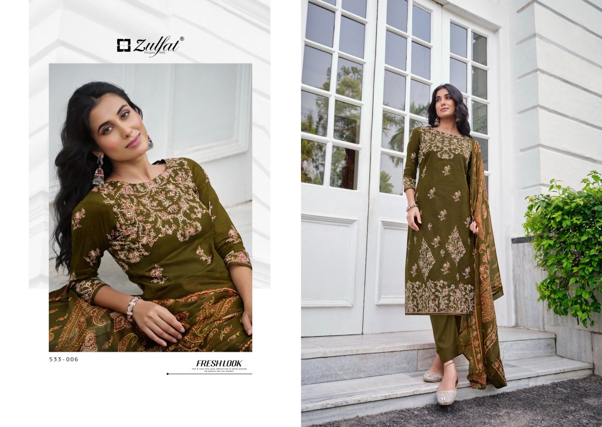 ZULFAT DESIGNER SAHELI 533-001 TO 533-008 6