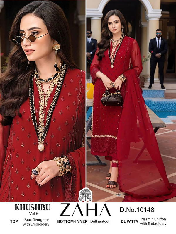 Zaha Khushbu Vol-6 10148-10150 Series