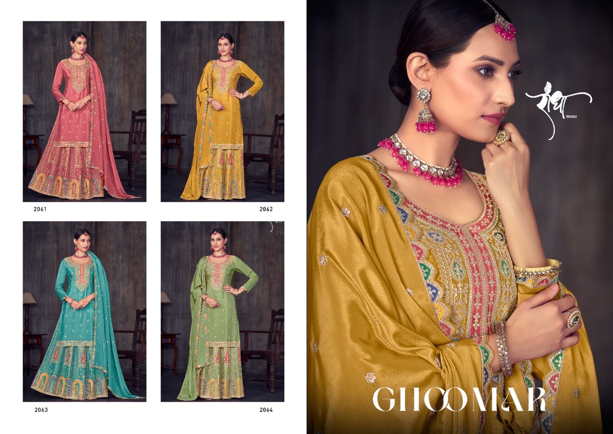 RADHA TRENDZ GHOOMAR 2061 TO 2064 5