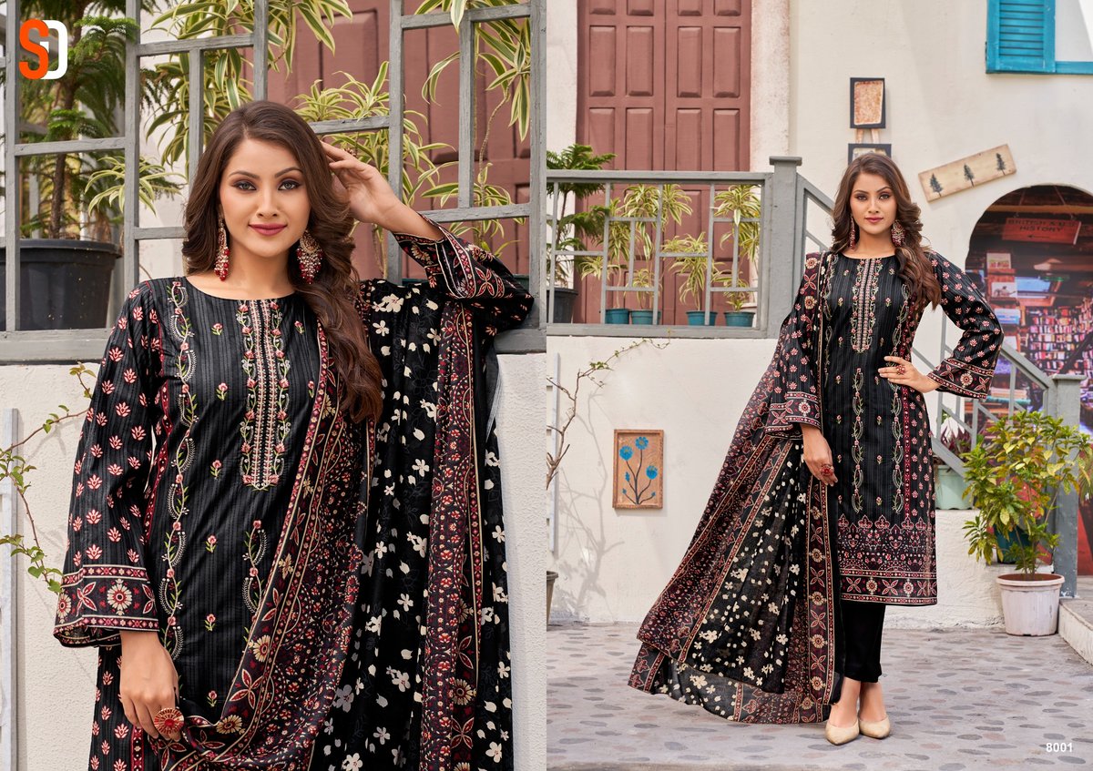 SHARADDHA DESIGNER BIN SAEED VOL-8 8001 TO 8006 1