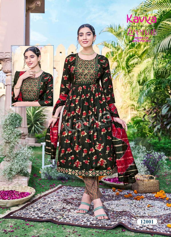 KAVYA ZEENAT VOL-12 12001 TO 12010