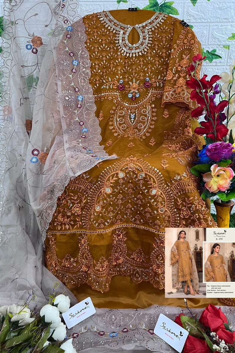 Serine Pakistani Suit S-173 Design 2