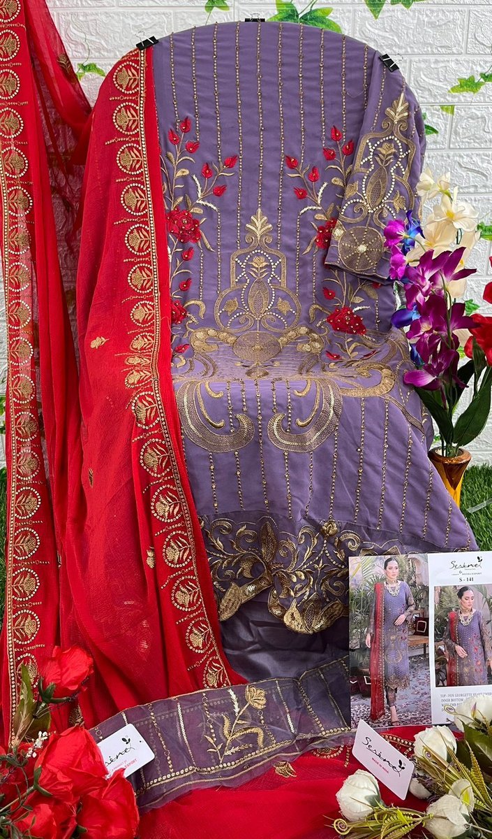 Serine Pakistani Suit S-141 Design 2
