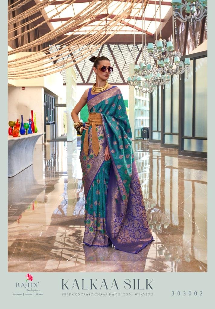 Rajtex Fabrics Kalkaa Silk 303001-303006 Series 3