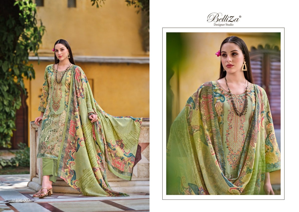 BELLIZA DESIGNER NAIRA VOL-43 896-001 TO 896-006 7