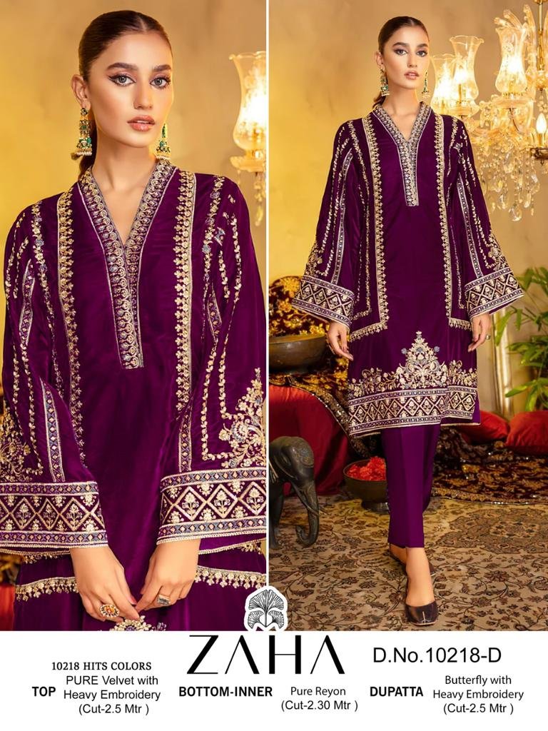Zaha Aafiya Vol-2 10218 Colors 7