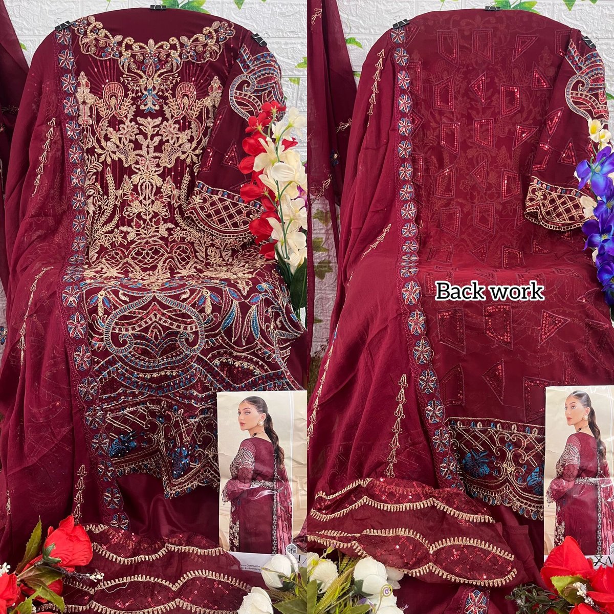 Zaha Ramsha Vol-7 10130 New Colors 8