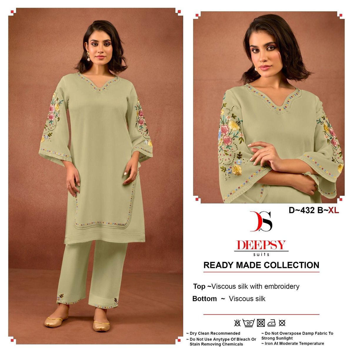 DEEPSY SUITS READY TO WEAR COLLECTION D-432-A TO D-432-D 2