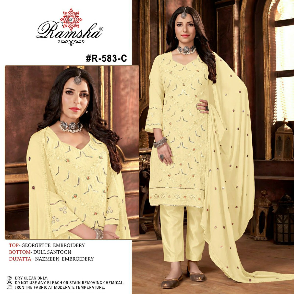 Ramsha Suit R-583 Colors 5