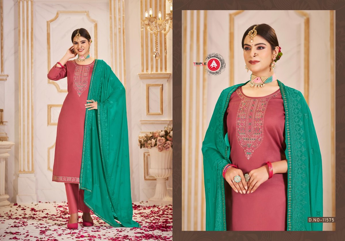 TRIPLE AAA NOOPUR PREMIUM DASTI 11571 TO 11576 5