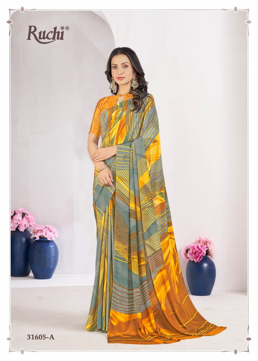 RUCHI SAREE VIVANTA SILK 31601-A-B TO 31606-A-B 9