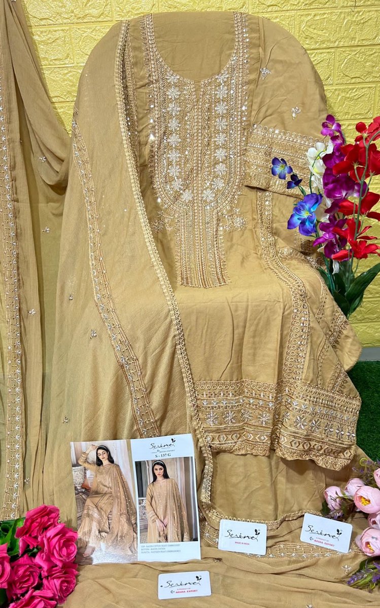 Serine Pakistani Suit S-137 New Colors 6