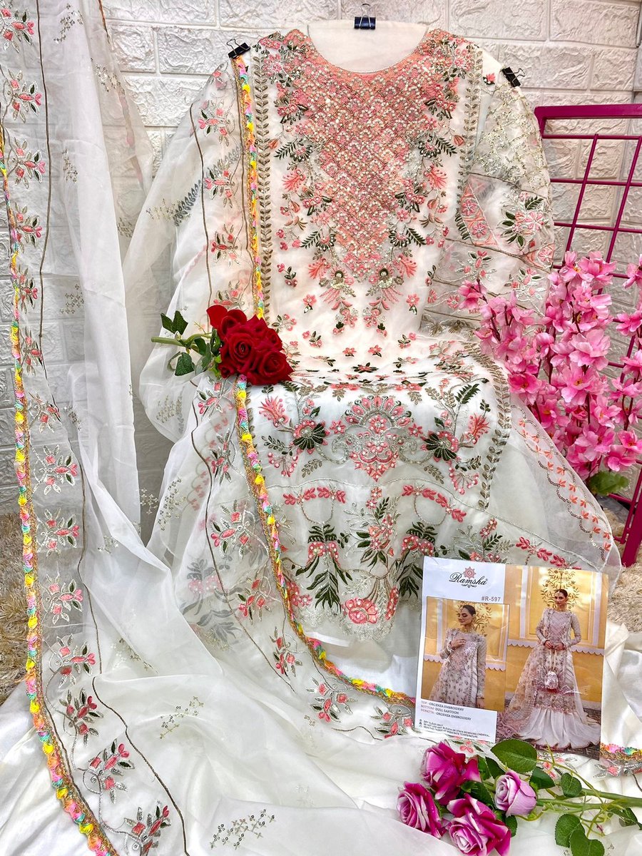 Ramsha Suit R-597 Design 2