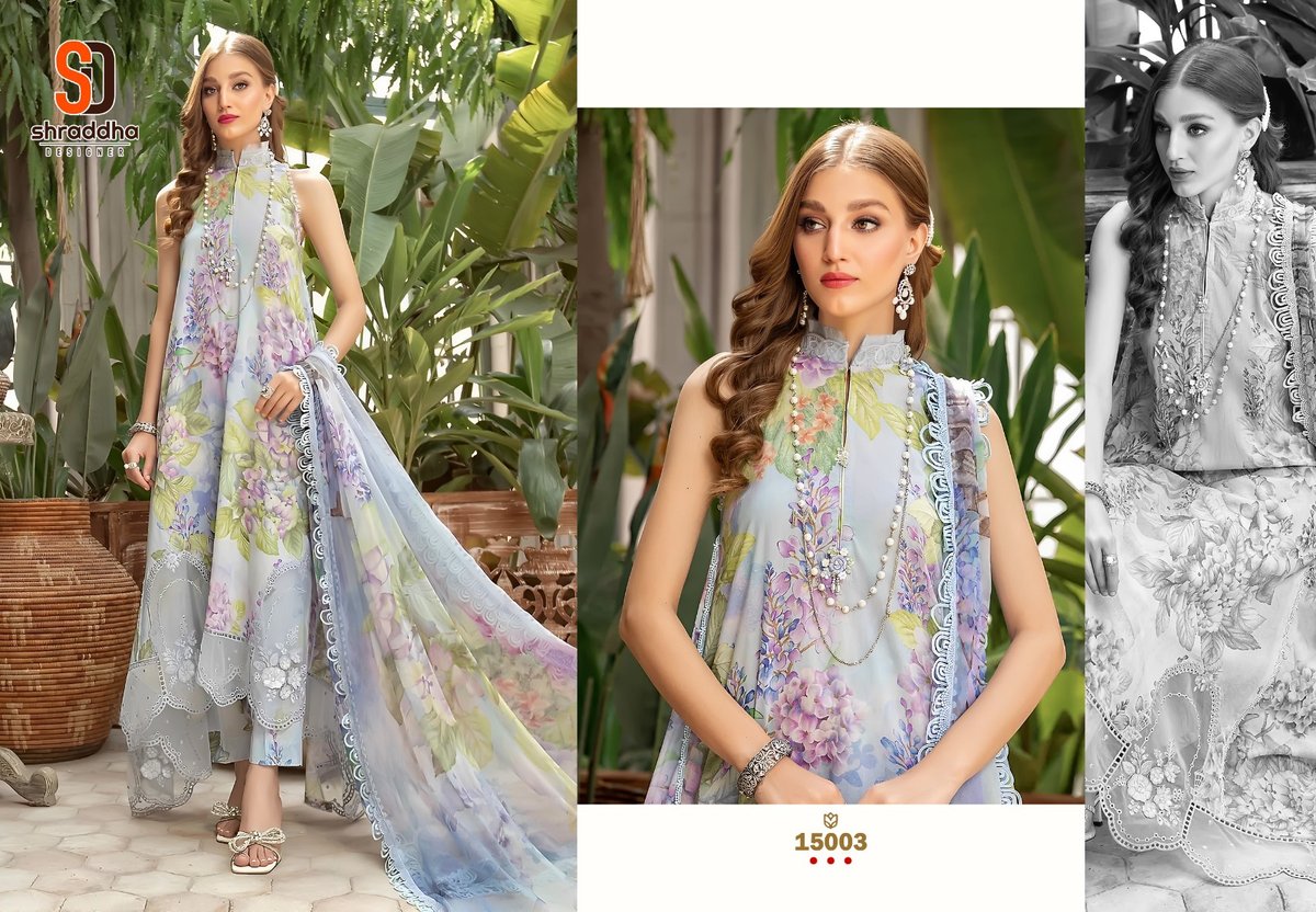Shraddha Designer M Prints Vol-15 15001-15004 Series 3
