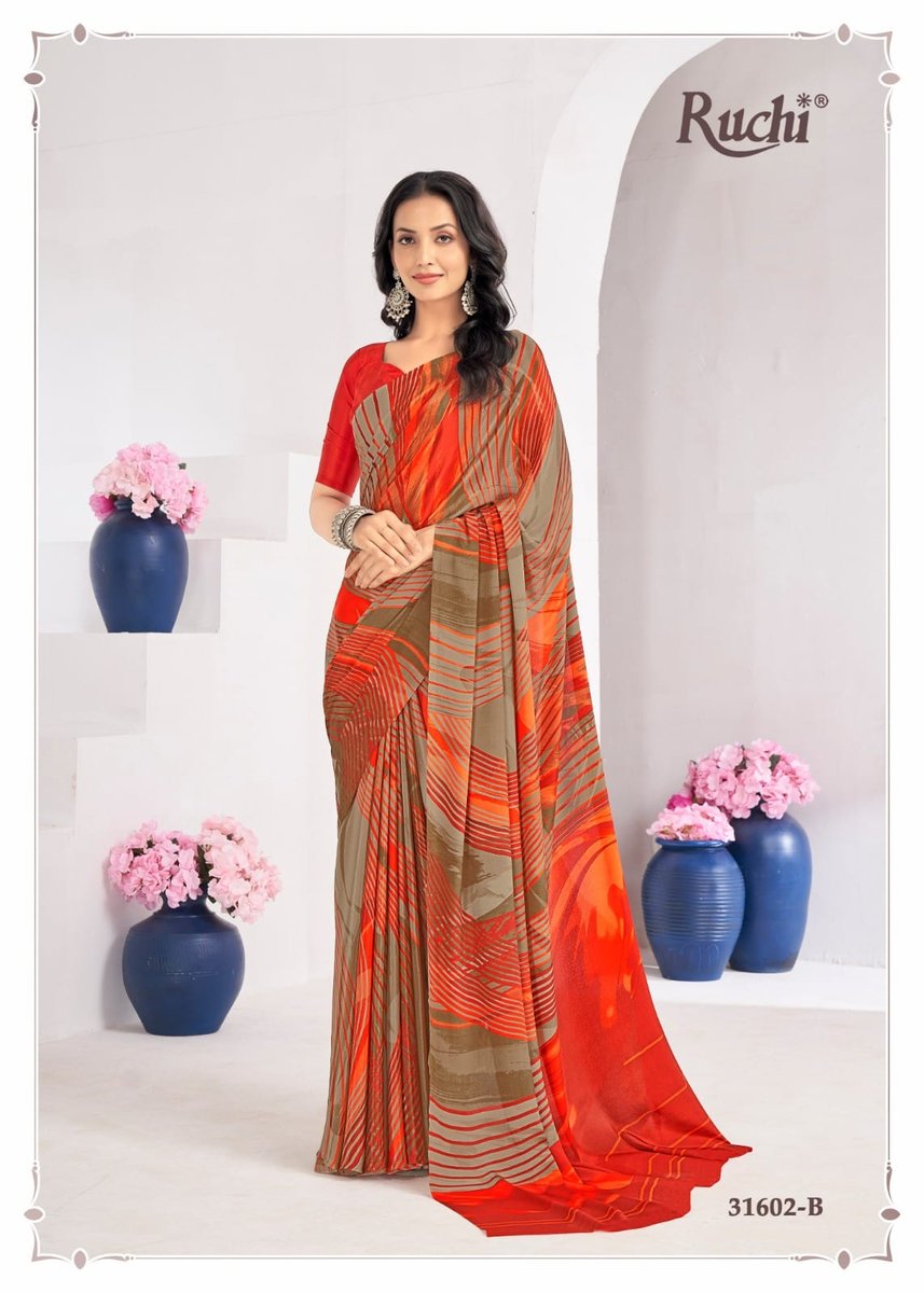 RUCHI SAREE VIVANTA SILK 31601-A-B TO 31606-A-B 4