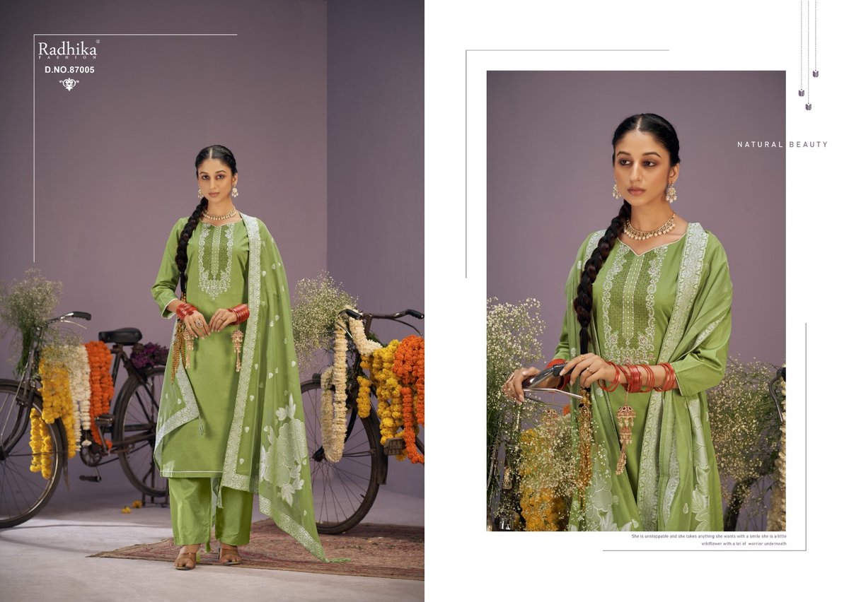 RADHIKA FASHION AZARA CYCLE 87001 TO 87006 5