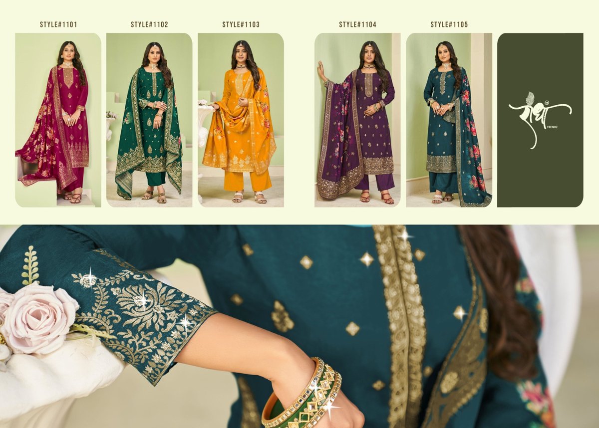 Radha Trendz Pallavi 1101-1105 Series 6
