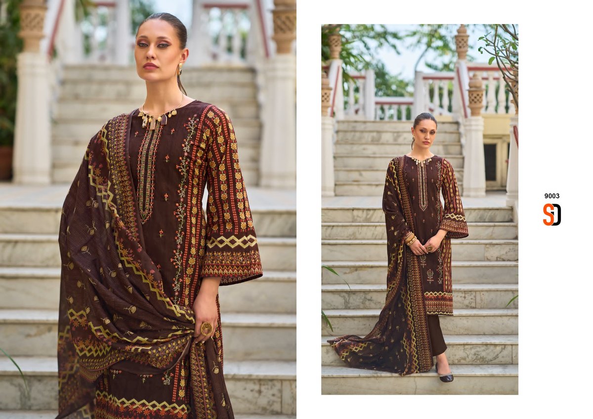 SHARADDHA DESIGNER BIN SAEED VOL-9 9001 TO 9004 3