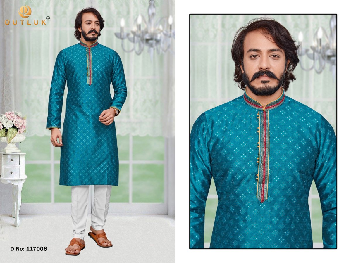 Kurta Pajama Outluk Vol-117 117001-117007 Series 6