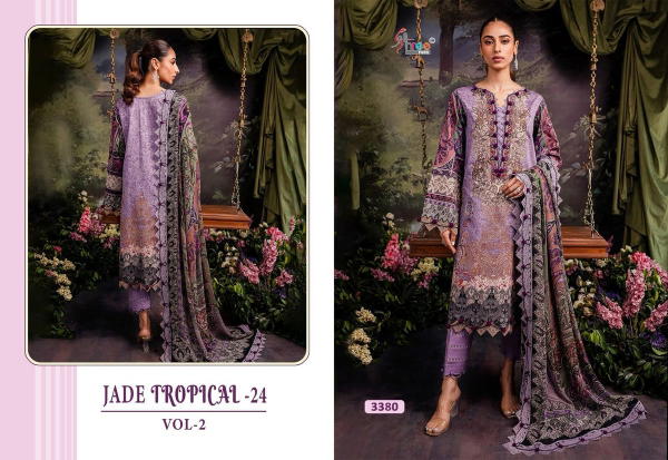 SHREE FAB JADE TROPICAL VOL-2 3380 TO 3383