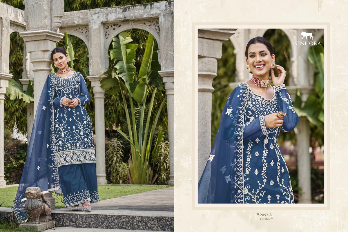 SENHORA DRESSES VEDIKA-2 2091 TO 2093-A 4