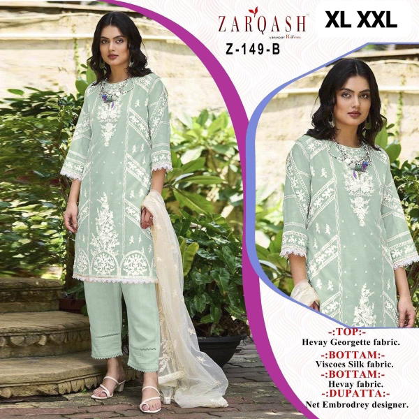 ZARQASH READYMADE COLLECTION Z-149-B TO Z-149-C