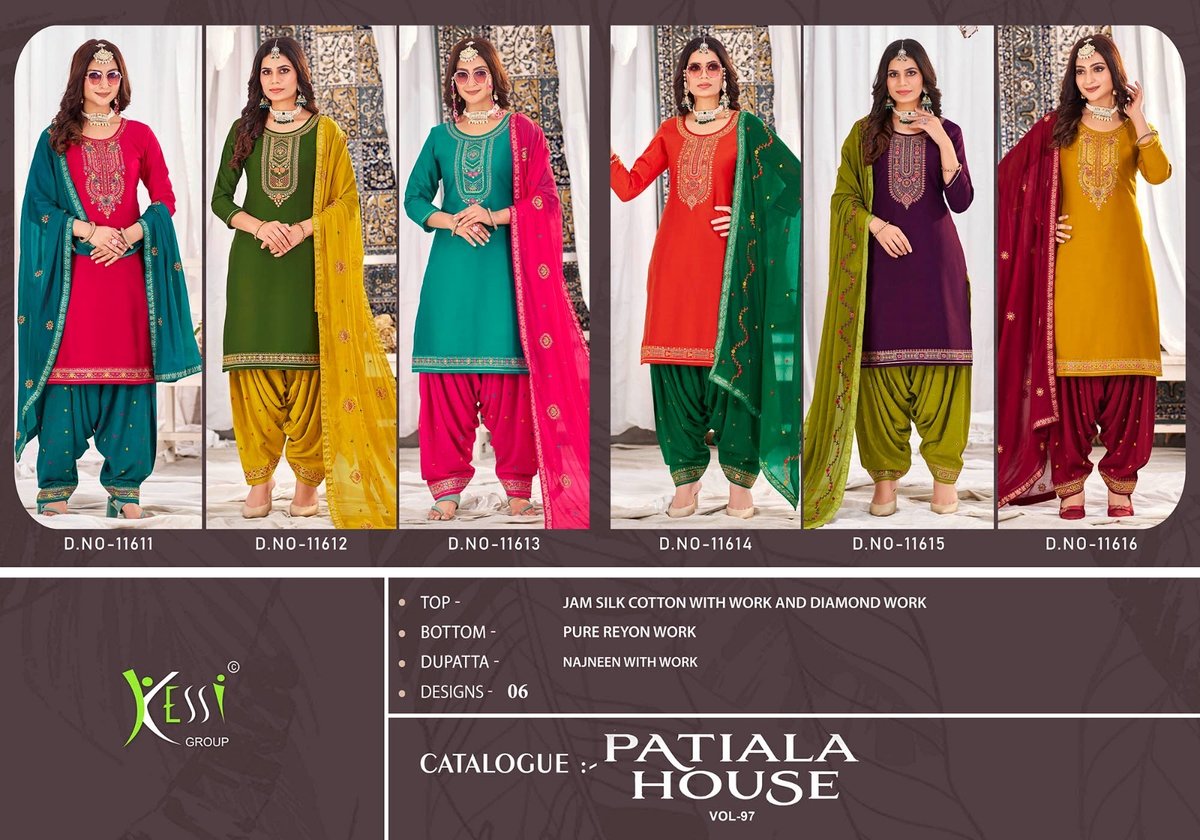 KESSI PATIALA HOUSE VOL-97 11611 TO 11616 7