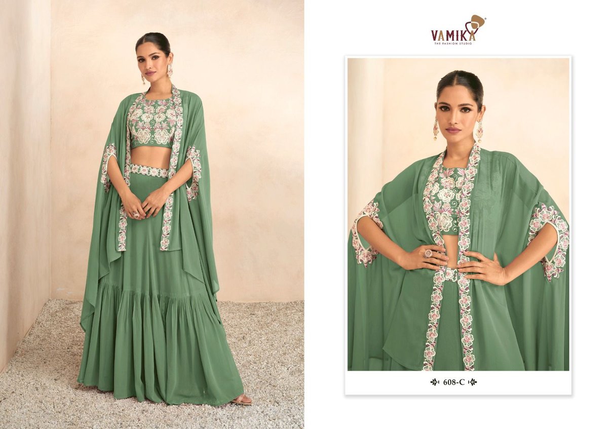 VAMIKA CELEBRITY VOL - 3 608-A TO 608-D 3