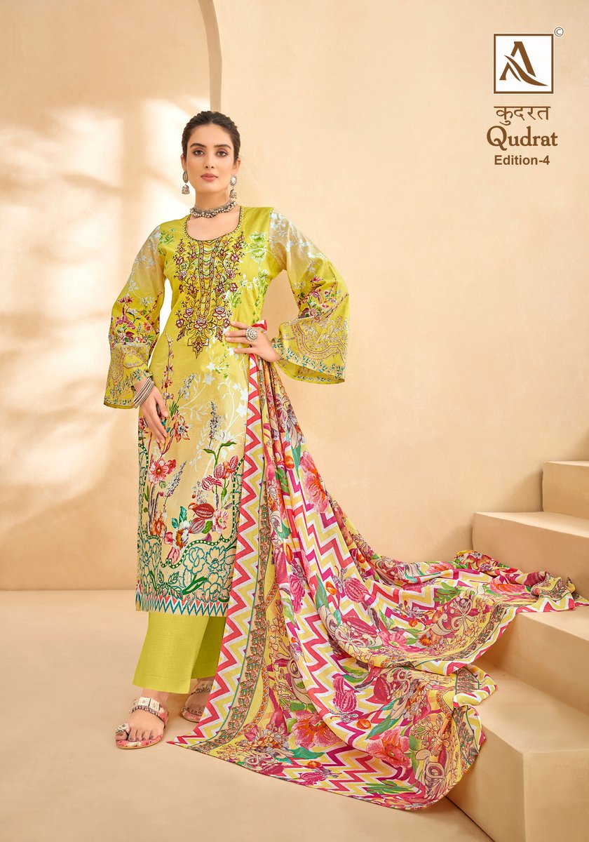 ALOK SUIT QUDRAT - 4 H-1544-001 TO H-1544-008 6