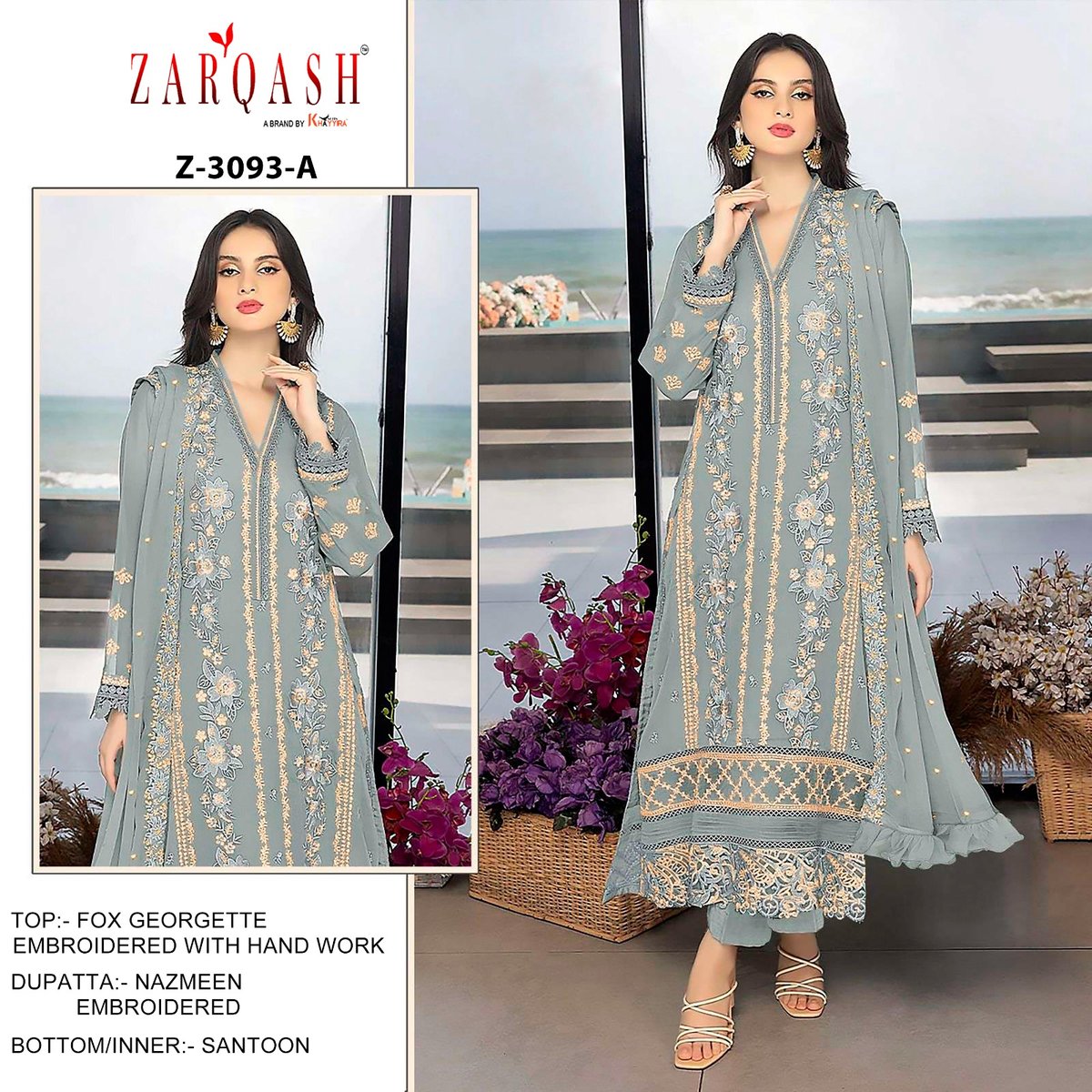 ZARQASH Z-3093-A TO Z-3093-D 1