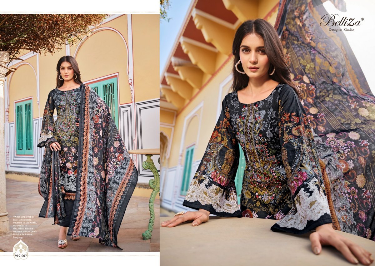 BELLIZA DESIGNER NAIRA VOL-52 919-001 TO 919-008 7