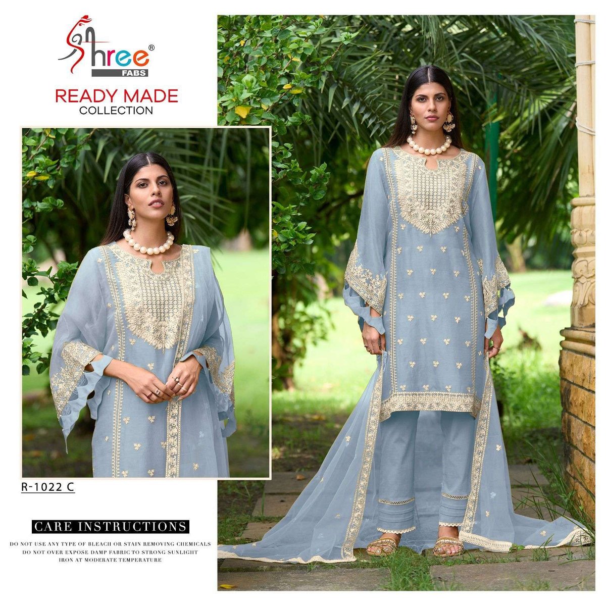 Shree Fab Ready Made Collection R-1022 Colors 2