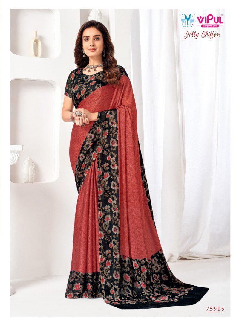VIPUL JOLLY CHIFFON 75906 TO 75917 10