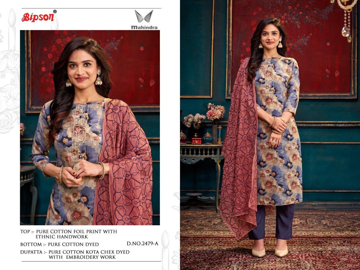 BIPSON PRINTS MAHINDRA 2479-A TO 2479-D 1
