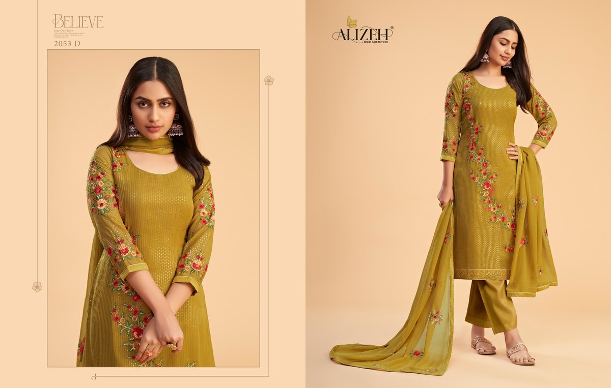 ALIZEH ZAIDA VOL-12 2053-A TO 2053-D 4