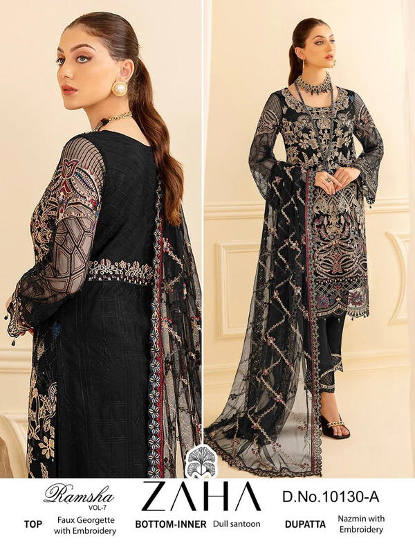 Zaha Ramsha Vol-7 10130 New Colors